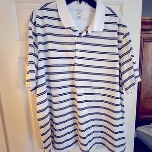 White Golf Shirt by George, Men’s XXL